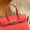 爱马仕 Birkin 30cm 唇膏粉 Togo小牛皮 金扣 原版蜜蜡线 顶级手工缝制