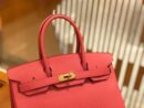 爱马仕 Birkin 30cm 唇膏粉 Togo小牛皮 金扣 原版蜜蜡线 顶级手工缝制