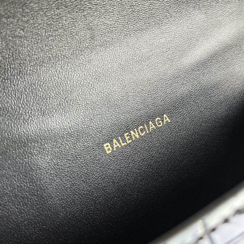 Balenciaga沙漏包-Balenciaga鳄鱼皮手袋 - Image 9