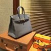 65d8afadd753c08.jpg 爱马仕 Birkin 25cm ( 铂金包) 掌纹牛皮 锡器灰 原版蜜蜡线 全手工缝制