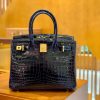 爱马仕 Birkin 30cm 午夜蓝 金扣 一级皮 尼罗鳄鱼皮 臻品级别