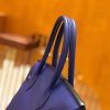 爱马仕 Birkin 30cm 琉璃蓝 Togo小牛皮 金扣 原版蜜蜡线 顶级手工缝制