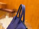 爱马仕 Birkin 30cm 琉璃蓝 Togo小牛皮 金扣 原版蜜蜡线 顶级手工缝制