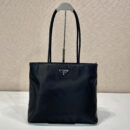 Prada*ReEdition系列托特包B6245黑色中号免检版