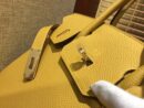 爱马仕 Birkin 30cm ( 铂金包) Togo小牛皮 9D 琥珀黄 原版蜜蜡线 全手工缝制