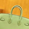爱马仕 Birkin 25cm 牛油果绿 Epsom小牛皮 金扣 原版蜜蜡线 顶级手缝