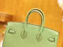 爱马仕 Birkin 25cm 牛油果绿 Epsom小牛皮 金扣 原版蜜蜡线 顶级手缝