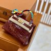 6b389a4a9e5f878.jpg 爱马仕 Mini Kelly 19cm 波尔多酒红 金扣 一级 美洲 鳄鱼皮 臻品级别