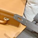 爱马仕 Kelly 凯莉包 锡器灰 小牛皮 28cm