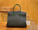 爱马仕 Birkin 30cm 三拼皮三拼色 尼罗鳄鱼皮拼山羊皮 原版蜜蜡线 现货