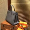 爱马仕 Birkin 30cm ( 铂金包) Togo小牛皮 锡器灰 原版蜜蜡线 全手工缝制