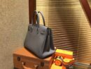 爱马仕 Birkin 30cm ( 铂金包) Togo小牛皮 锡器灰 原版蜜蜡线 全手工缝制