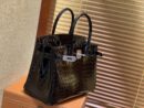 爱马仕 Birkin 经典黑 一级尼罗鳄鱼皮 顶级工艺全手工制作 30cm