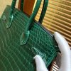 爱马仕 Birkin 祖母绿 一级尼罗鳄鱼皮 顶级工艺全手工制作 25cm