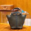 72e08daa50b9f80.jpg 爱马仕 菜篮子 18cm 锡器灰 鸵鸟皮拼togo牛皮 全手工缝制 现货