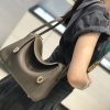 爱马仕 Lindy琳迪包 大象灰 德国进口togo牛皮 蜡线全手工缝制 26cm