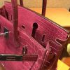 爱马仕 Birkin铂金包 桃红色 一级皮 尼罗鳄鱼 进口原料 顶级手缝工艺 30cm