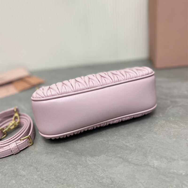 miumiu缪缪*5BH211单肩包粉色免检版 - Image 4