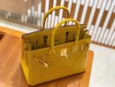 爱马仕 Birkin 30cm 琥珀黄 一级野生湾鳄 金扣 原版蜜蜡线 顶级手缝