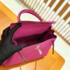 爱马仕 Kelly 25cm 玉兰粉 Togo牛皮 全手工缝制