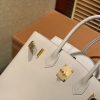爱马仕 Birkin 30cm 奶昔白 Togo牛皮 德国进口原料 顶级工艺 金扣
