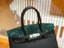 爱马仕 Birkin Touch 30cm 黑色 一级鳄鱼皮拼Togo牛皮 原版蜜蜡线 顶级手工