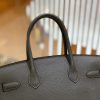 爱马仕 Birkin 30cm 锡器灰 Togo小牛皮 银扣 原版蜜蜡线 顶级手工缝制