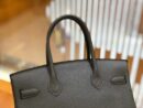 爱马仕 Birkin 30cm 锡器灰 Togo小牛皮 银扣 原版蜜蜡线 顶级手工缝制