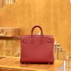 81b630e2926122a.jpg 爱马仕 Birkin 25cm 石榴红 Togo小牛皮 金扣 全手工缝制