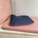 miumiu缪缪*IVY系列5BG231限定款Tote包牛仔布免检版
