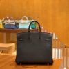 爱马仕 Birkin 25cm Togo皮 午夜蓝 玫瑰金 原版蜜蜡线 全手工缝制