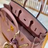8346d19afe3e649.jpg 爱马仕 Birkin 30cm 丁香紫 金扣 德国进口togo 牛皮 全手工缝制