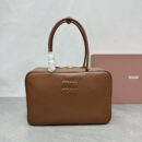 miumiu缪缪*5BB117手柄单肩包朱红色免检版