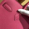 860125e6bcfe522.jpg 爱马仕 Birkin 30cm ( 铂金包) Togo小牛皮 玉兰粉 原版蜜蜡线 全手工缝制