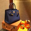 86d85cced7a86f9.jpg 爱马仕 Birkin 30cm ( 铂金包) Togo小牛皮 午夜蓝 原版蜜蜡线 全手工缝制