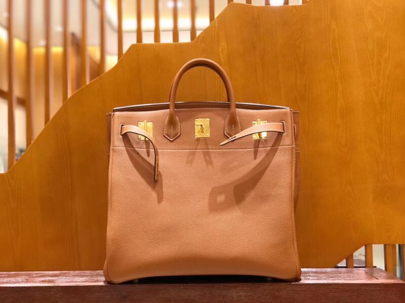 爱马仕 Birkin 铂金包 金棕色 小牛皮 金扣 40cm 男士首选