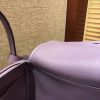 爱马仕 Lindy琳迪包 薰衣草紫 德国进口togo牛皮 全手工缝制 银扣 30cm