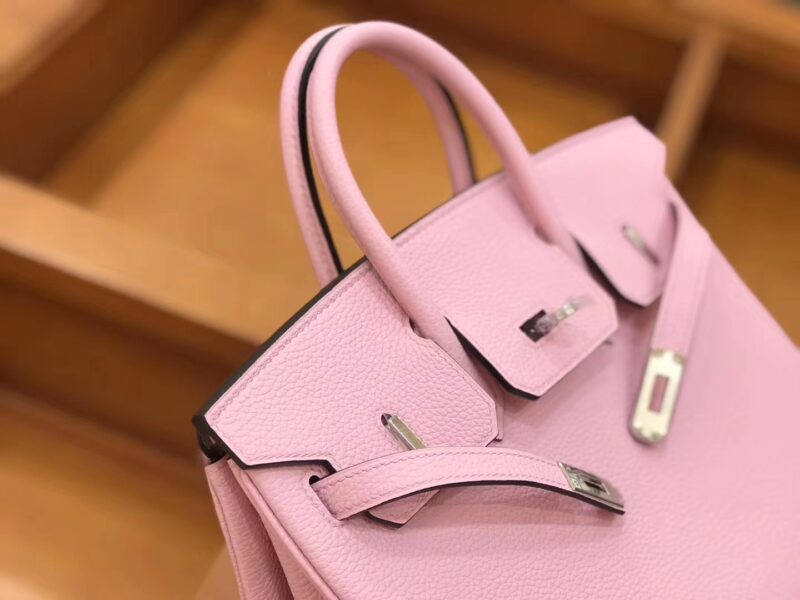 爱马仕 新增现货 birkin 铂金包 锦葵紫 德国进口小牛皮 25cm - Image 5