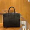 8a7a90081684eab.jpg 爱马仕 Birkin 铂金包 经典黑 仿蜥蜴皮 金扣 30cm