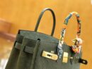 爱马仕 Birkin 30cm 丛林绿 金扣 南非KK级鸵鸟皮 全手工缝制
