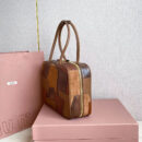 miumiu缪缪*5BB117拼接保龄球手袋免检版