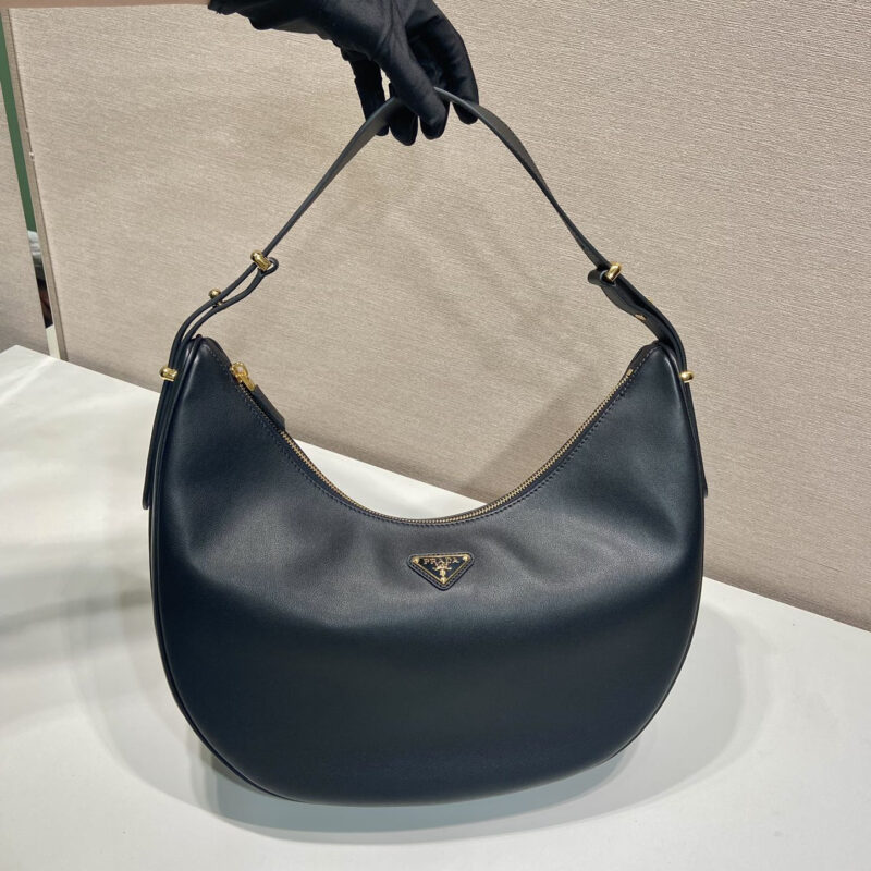 Prada*Moon手袋系列1BC212大号黑色免检版 - Image 3