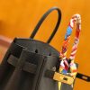爱马仕 Birkin 30cm 经典黑金 Togo小牛皮 颈纹 金扣 原版蜜蜡线 顶级手工缝制
