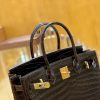 8eb9b89e24b1e37.jpg 爱马仕 Birkin 30cm 摩卡 金扣 尼罗 雾面 两点 鳄鱼皮 全手工