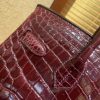 爱马仕 Birkin铂金包 波尔多酒红 一级皮 尼罗鳄鱼 进口原料 顶级手缝工艺 30cm
