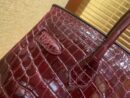 爱马仕 Birkin铂金包 波尔多酒红 一级皮 尼罗鳄鱼 进口原料 顶级手缝工艺 30cm