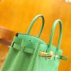 爱马仕 Birkin 30cm 牛油果绿 Togo小牛皮 金扣 原版蜜蜡线 顶级手工缝制