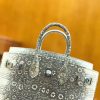 913d3b0226c0d1c.jpg 爱马仕 Birkin 25cm 原色 仿蜥蜴皮 银扣 原版蜜蜡线 顶级手工