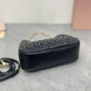 miumiu缪缪*5BH211单肩包黑色免检版