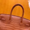爱马仕 Birkin 30cm 焦糖棕 尼罗鳄鱼皮 金扣 原版蜜蜡线 顶级手缝 现货